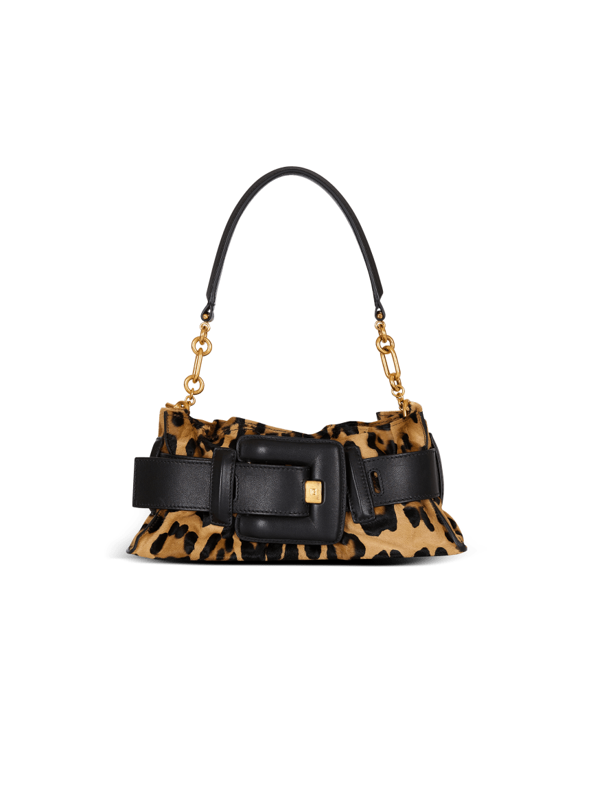 Anthem Mini-Tasche aus „Pony“-Leder mit Leopardenmuster