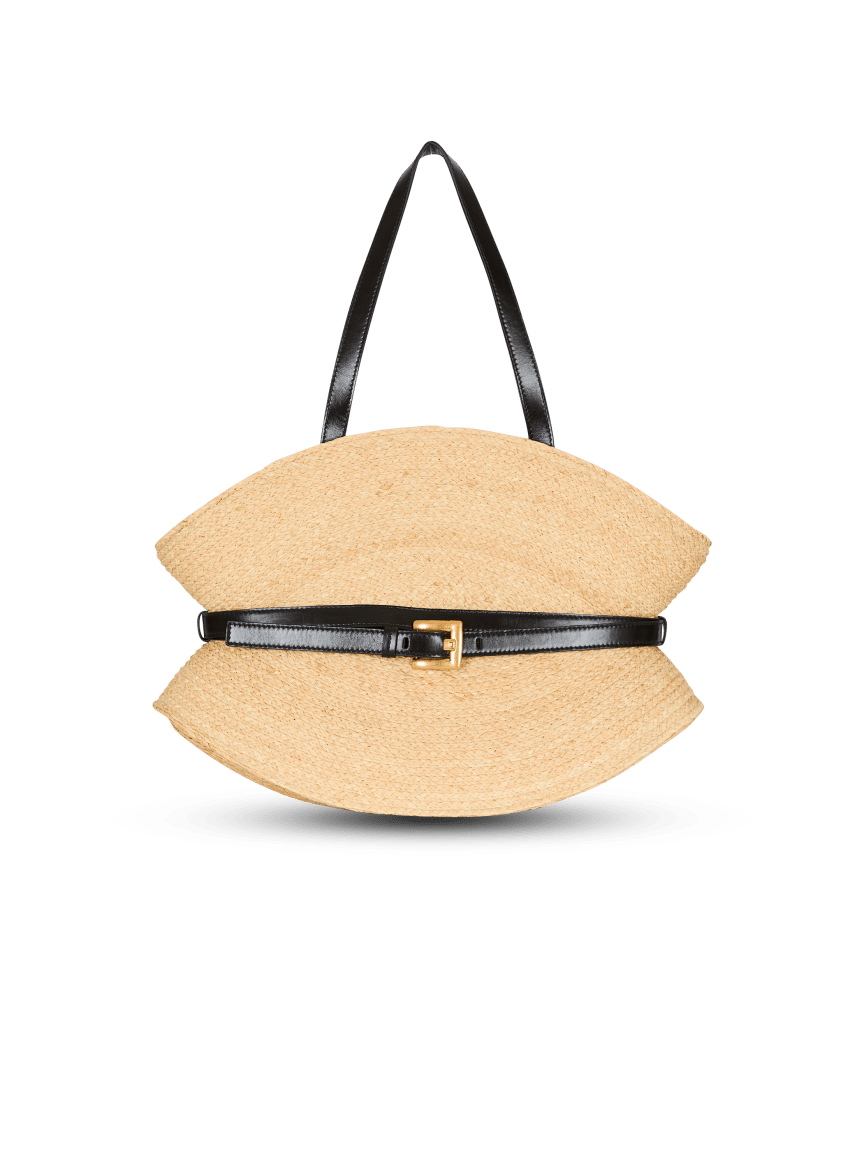 Shuffle Medium bag in raffia