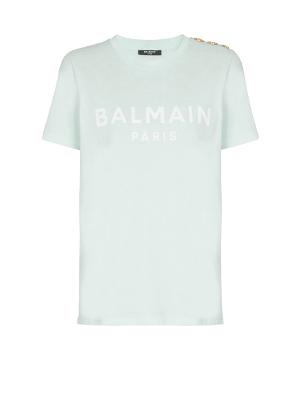 T-shirt with Balmain Paris print