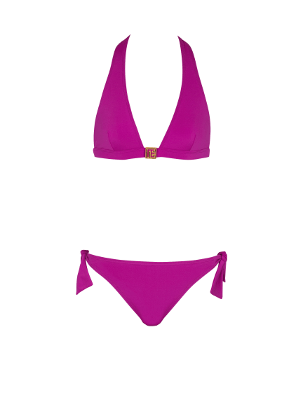 Two-piece PB logo swimsuit