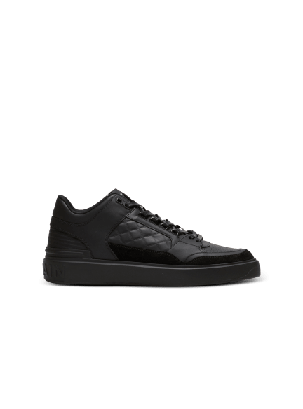 B-Court mid-top leather sneakers