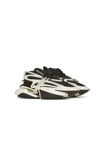 Unicorn low-top sneakers in neoprene and leather