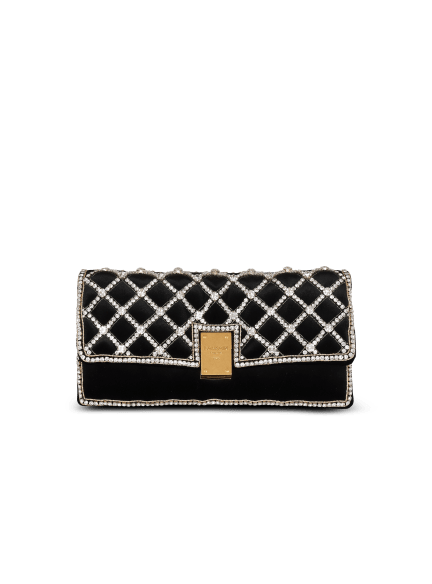 1945 Soft velvet and pearl clutch