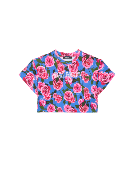 Short-sleeved vintage Balmain T-shirt