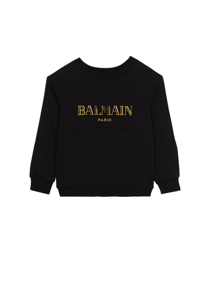 Vintage Balmain printed sweatshirt