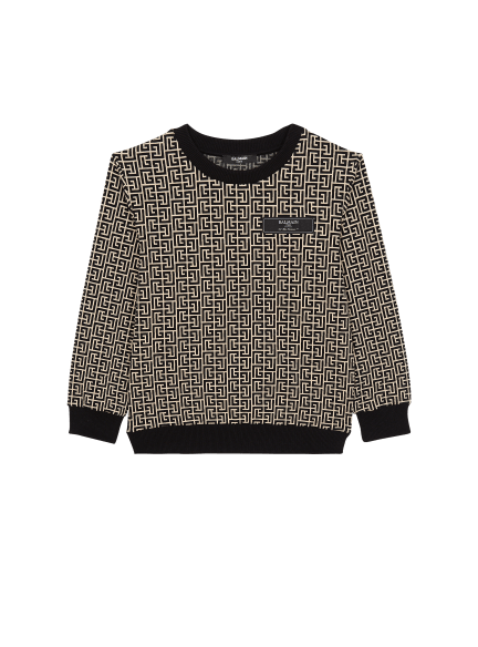PB Labyrinth jacquard sweatshirt