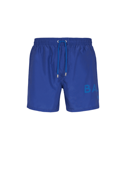 Badeshorts mit Balmain Paris-Print