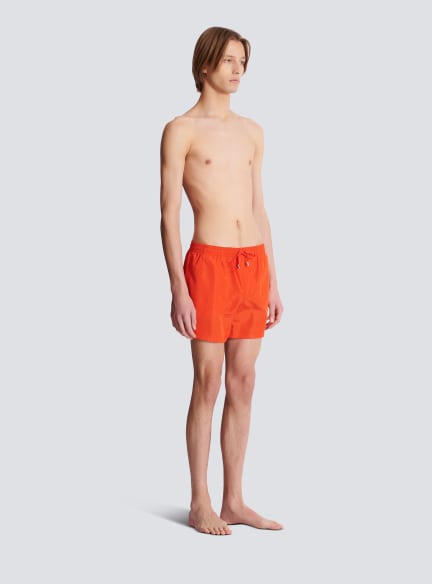 Badeshorts mit Balmain-Logo
