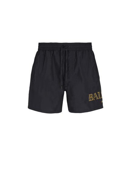 Badeshorts mit Balmain-Logo