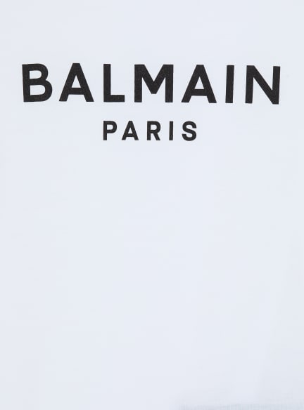 T-shirt with Balmain Paris print