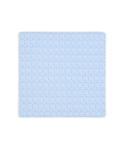 Monogram baby blanket