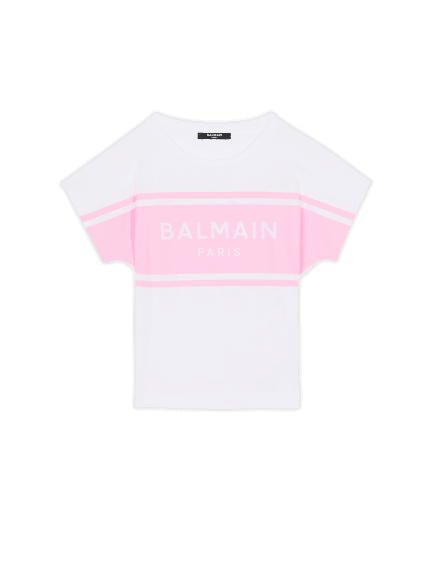 T-shirt with Balmain Paris print