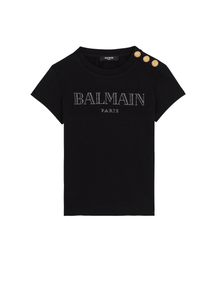 T-shirt with vintage Balmain print