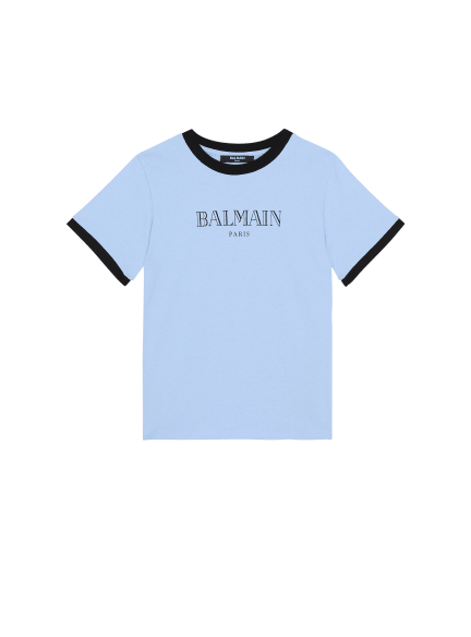 T-shirt with Balmain Paris print