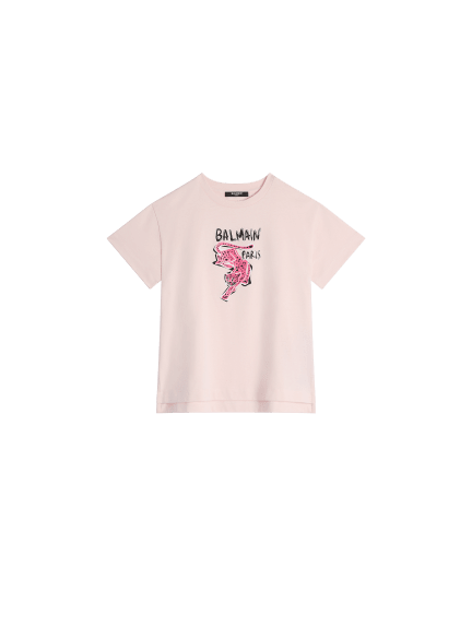 Balmain Tiger印花T恤