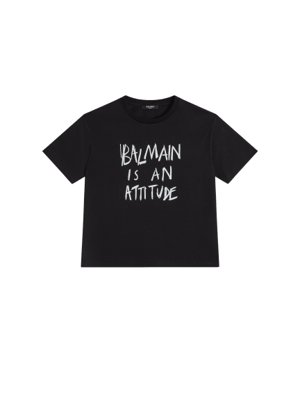 Balmain Attitude印花T恤