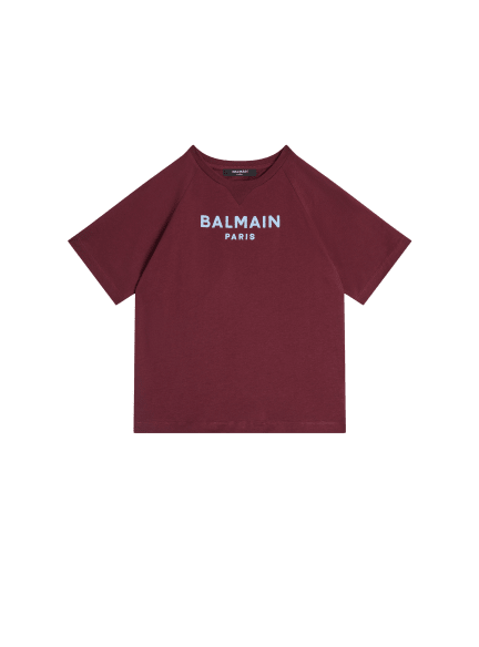 Balmain Paris植绒T恤
