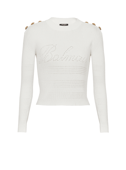 Balmain Signature Strickpullover