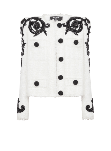 Paisley tweed jacket