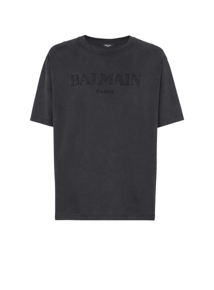 Vintage Balmain embroidered T-shirt