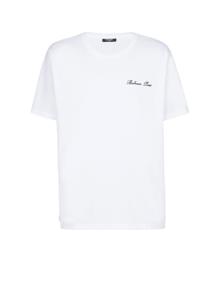 Balmain signature T-shirt