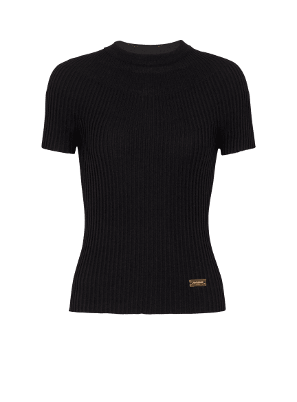 Ribbed knit top