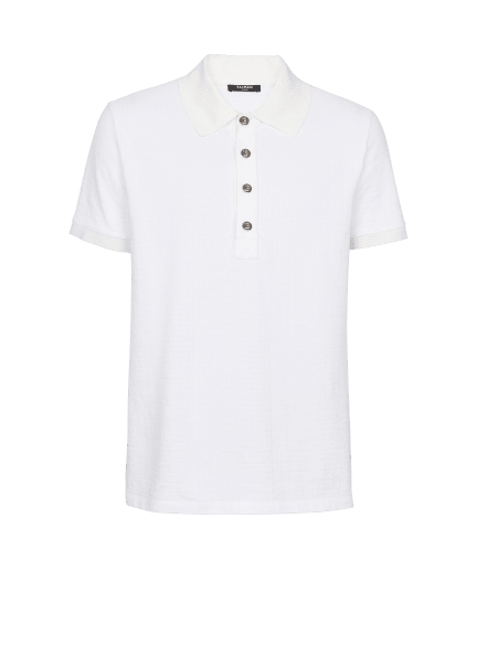 棉质珠地布 Polo 衫