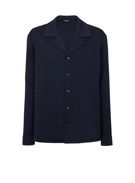 PB Labyrinth jacquard pyjama shirt