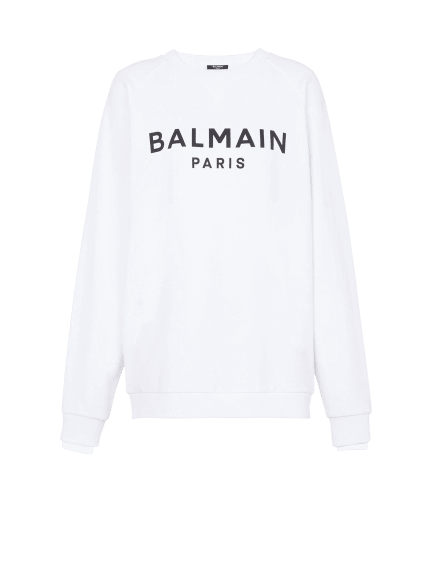 Balmain Paris printed sweatshirt