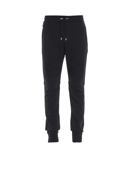 Flocked Balmain Paris joggers