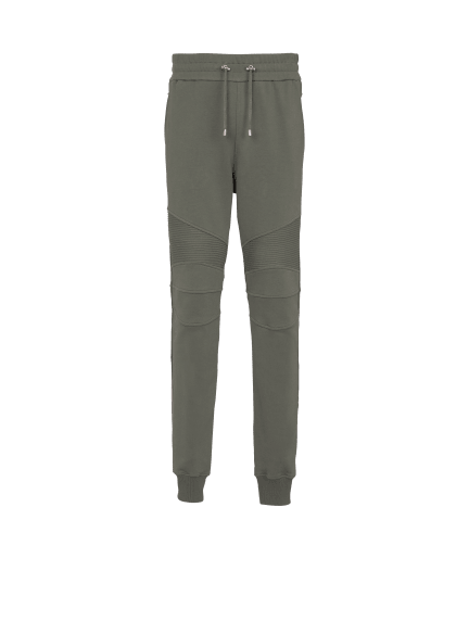 Flocked Balmain Paris joggers
