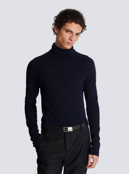 Thin Signature calfskin belt