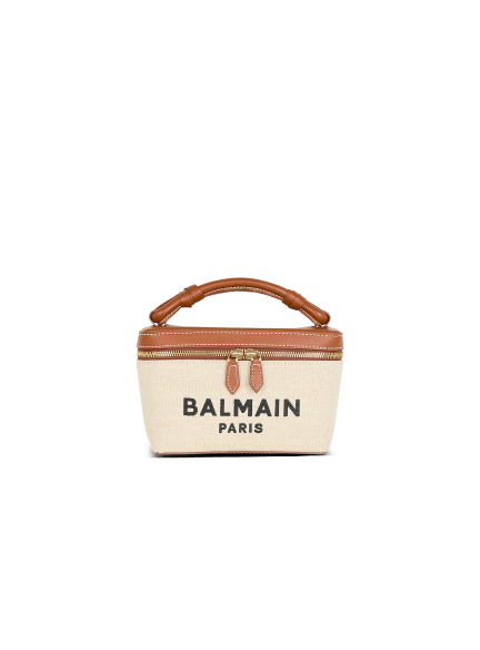 B-Army Vanity Case in canvas and leather