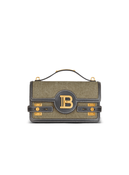 Tasche B-Buzz Shoulder 24 aus Leder und Canvas