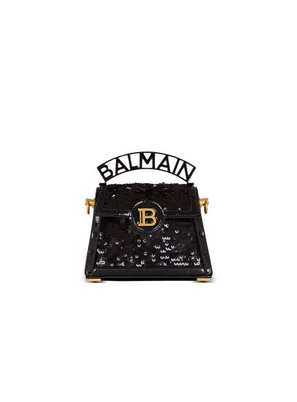 Sac B-Buzz Dynasty Small en cuir verni et sequins