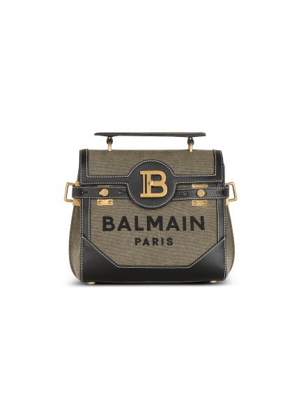Canvas B-Buzz 23 bag with leather panels