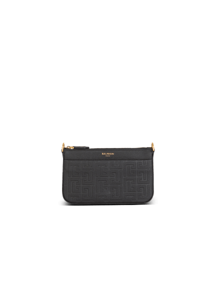 1945 Soft zipped mini bag in grained calfskin