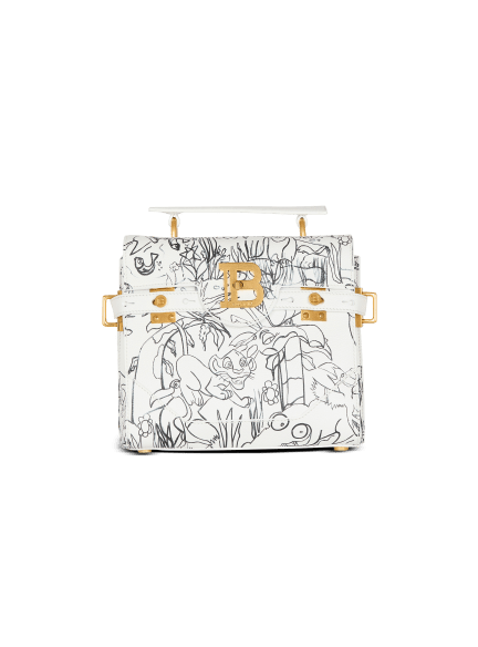 Disney x Balmain: The Lion King - B-Buzz 23 bag with Enfant Précoce print