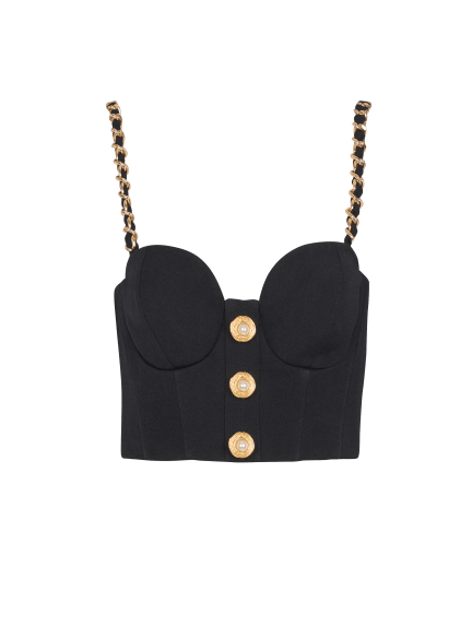 Plain top with chain straps