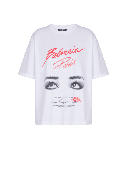 Short-sleeved Balmain Beauty T-shirt