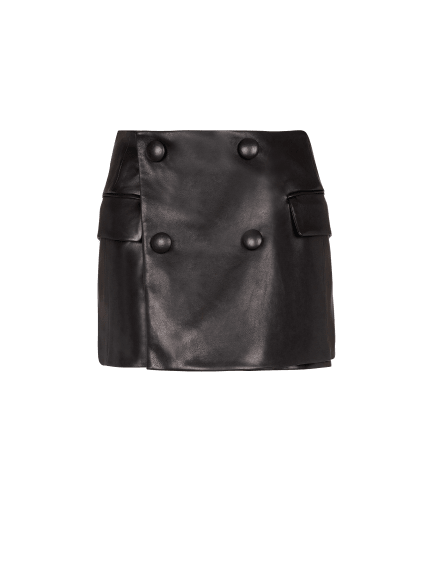 Kurze Hose aus Lammleder 