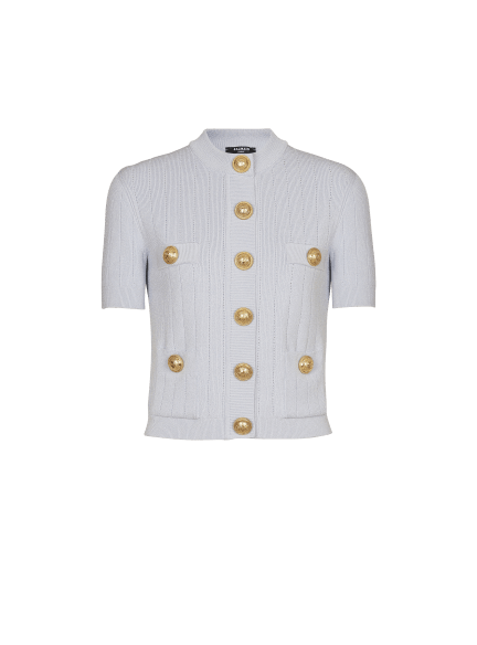 4-pocket knitted cardigan