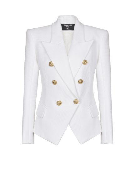 2 Pkts 6 Btns Natte Tailored Jacket