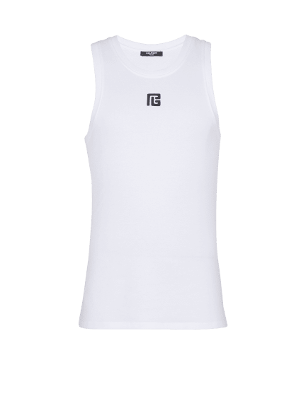 PB embroidered tank top
