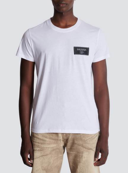 T-shirt with Balmain Couture label