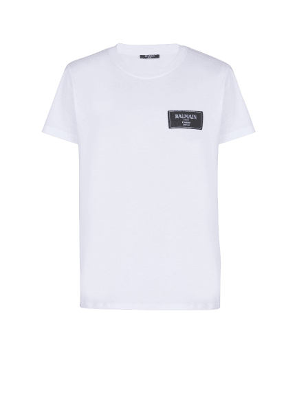 Balmain Coutureラベル Tシャツ