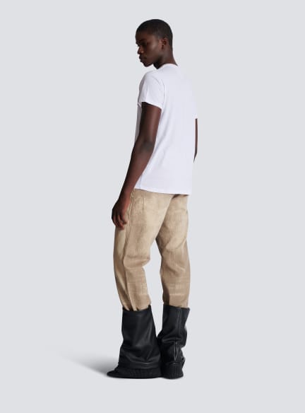 T-shirt with Balmain Couture label