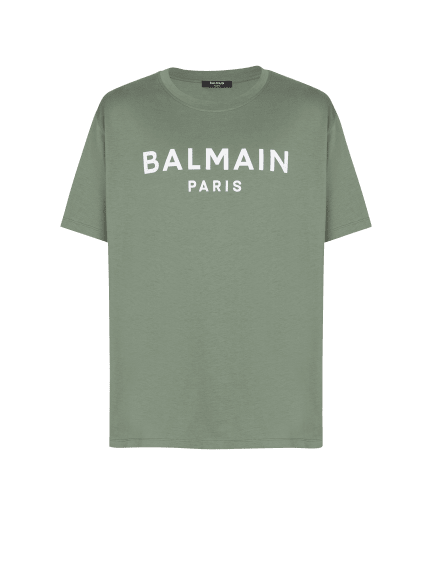 T-shirt with Balmain Paris print