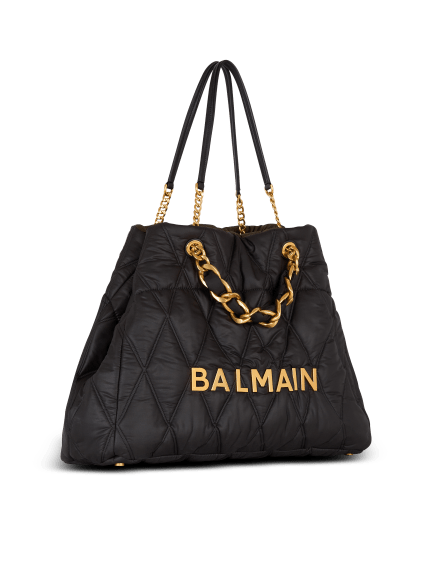 1945 soft cabas XXL-grid quilted nylon