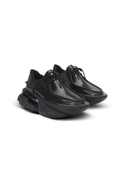 Unicorn glazed leather loafers